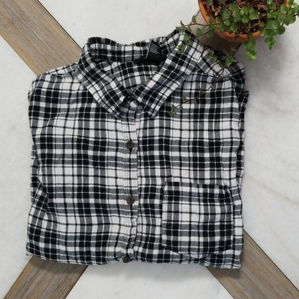 Black & White Flannel